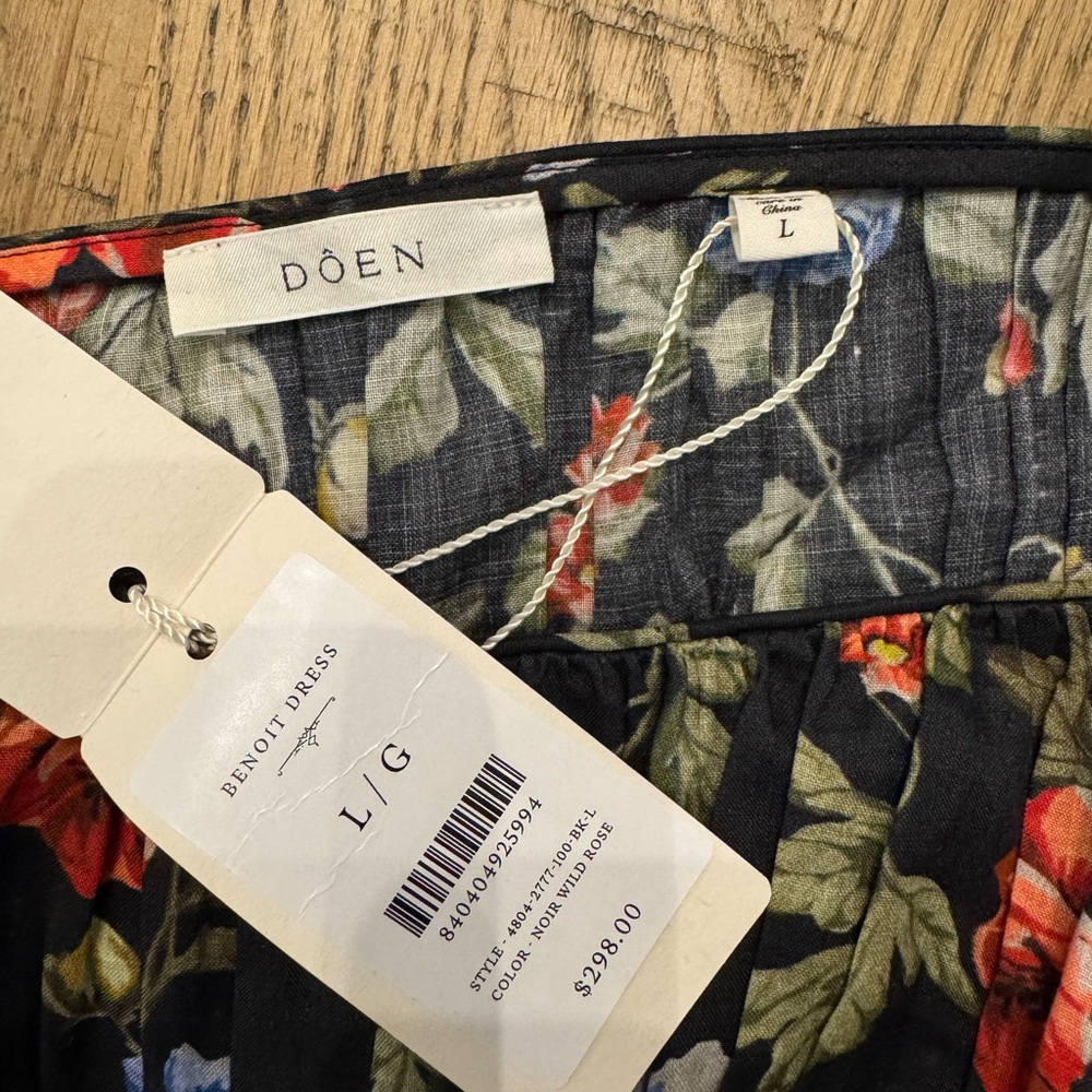 🖤 DÔEN Floral Benoit Dress 🖤